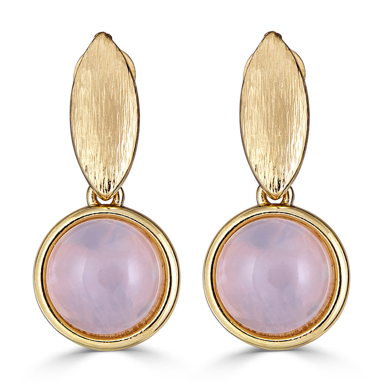 Petite Balmoral Tapered Orb Gold Earring