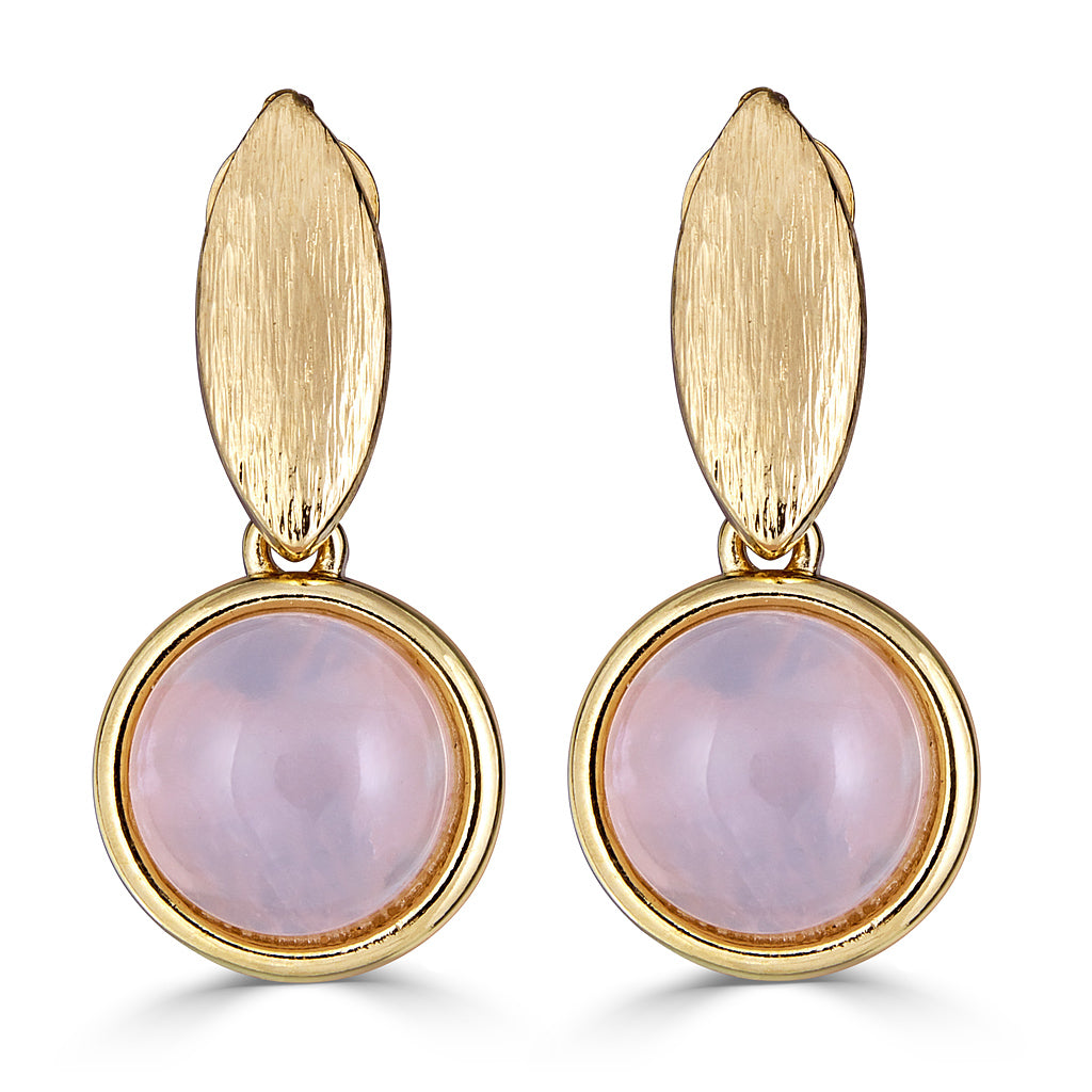 Petite Balmoral Tapered Orb Gold Earring