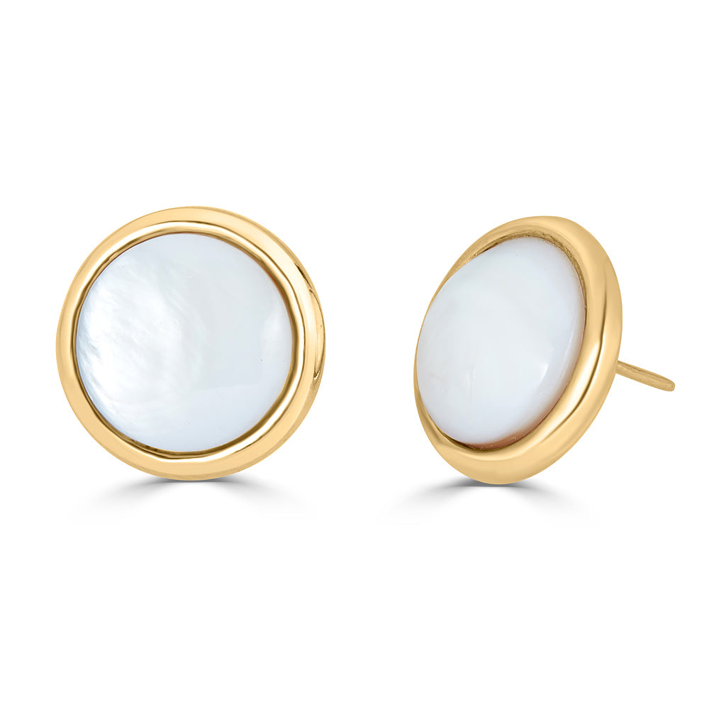Museo Orb Gold Stud  Earring