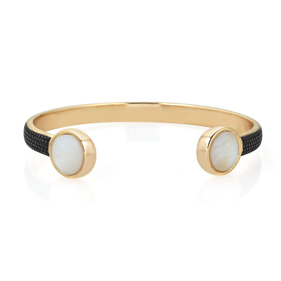 Atomium Cuff Gold Bracelet